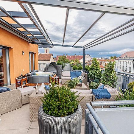 Buekk Penthouse, Panorama Jacuzzival Lejlighed Miskolc Eksteriør billede