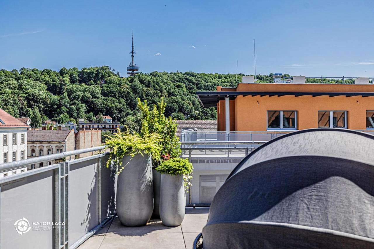 Buekk Penthouse, Panorama Jacuzzival Lejlighed Miskolc Eksteriør billede